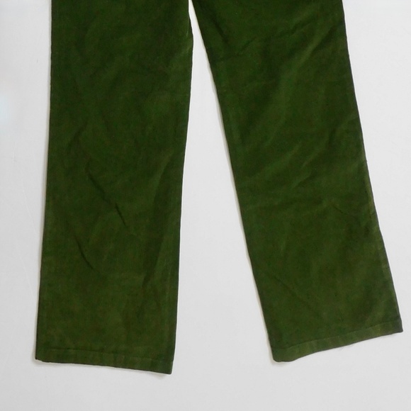 NWT!! WEWOREWHAT Elastic Back Corduroy Pants Basil Green Preppy Academia X-Small - Picture 10 of 16